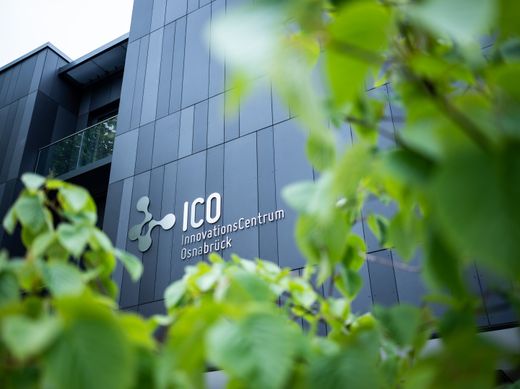 Das InnovationsCentrum Osnabrück, Sitz der Digital Hoch 5